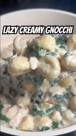 Creamy chicken Gnocchi (Lazy Dinner)