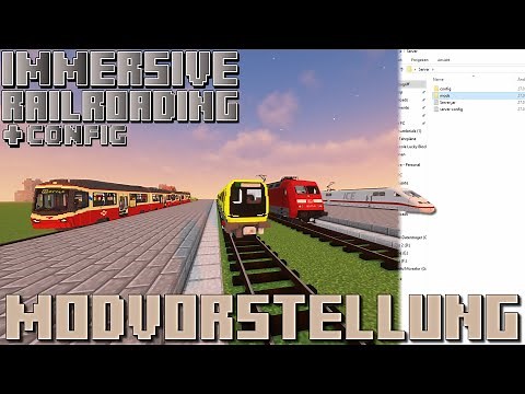 Die BESTE Zug Mod bis jetzt! | Immersive Railroading Modvorstellung