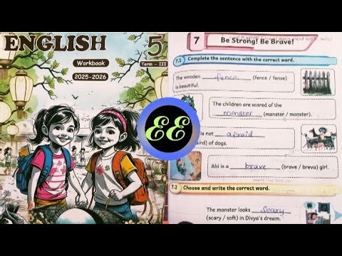 Be Strong Be Brave – 5th English Workbook Answers (3rd Term) | Full & Easy Guide