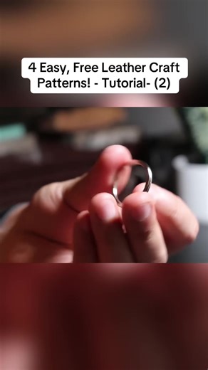 4 Easy, Free Leather Craft Patterns! - Tutorial- (2)