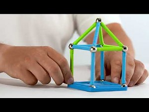 Tutorial - Geomag Classic - 25 pcs - 100% Recycled Plastic - ITEM 275