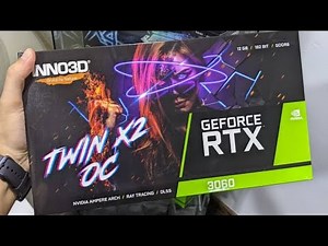 Inno3D Geforce RTX 3060 Twin X2 OC Unboxing & Upgrade Installation