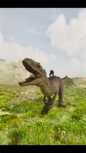 Indominus Rex Gen 2 roar in Ark Survival Ascension