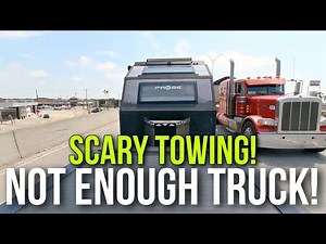 NOT ENOUGH TRUCK! Scary First time Towing the PAUSE with the GMC 1500 with 3.0L LZO Diesel!