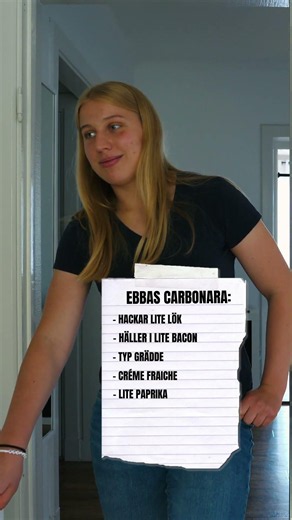 En klassisk carbonara, eller? 👀 #carbonara #foodlover #sdhl #bakomgallret #ebbasvenssonträff #lhc