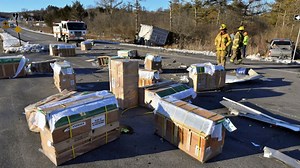 Police: Truck With 100 Monkeys Crashes, Some of Them Missing