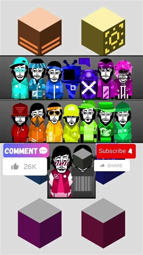 wavetapper ALL polos #incredibox #saveincredibox #incrediboxmod #incrediboxmix #shorts