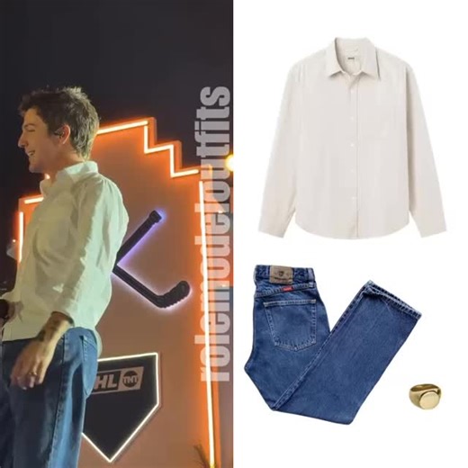 amelia | Tucker performing at NHL pregame festival - Shirt: @buckmason DRAPED TWILL ONE POCKET SHIRT $138 Jeans: @wrangler Vintage Medium Wash... | Instagram
