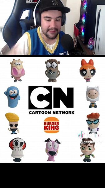 Cartoon Network no Burger King @Burger King #burgerking #cartoonnetwork