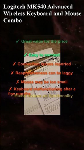 #Logitech #MK540 Advanced #Wireless #Keyboard and #Mouse Combo Review: Is It Worth It?