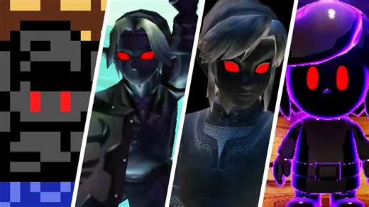 历代《塞尔达传说》游戏中的黑暗林克进化史 1987 FC林克的冒险~2024 NS智慧的再现【4K·时之笛·四之剑+·黄昏公主·众神2·旷野之息·大乱斗SP】