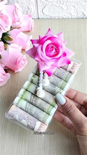 Eid Cash Hamper Making at home /Creative Money gift Idea for Eid 💫#eidi#shorts #giftideas #eidgifts