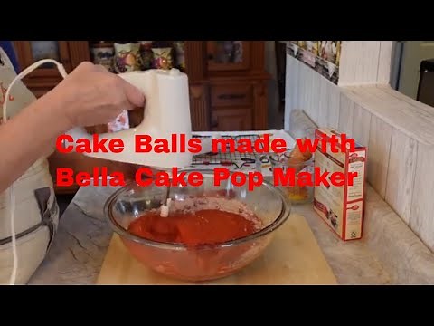 Cake Balls Bella Cake Pop Maker
