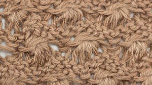 The Oyster Knitting Stitch Pattern