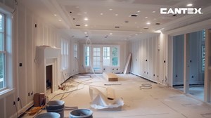 Cantex 1-1/4 in. Schedule 40-Standard Center Stop PVC Coupling R6141626