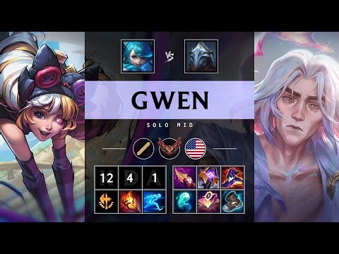 Gwen Mid vs Viktor - NA Grandmaster Patch 25.17