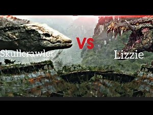 Skullcrawler VS Lizzie fight