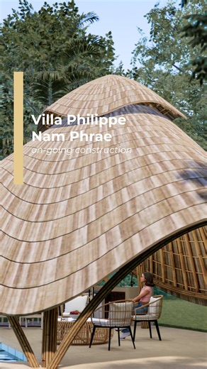 1.1K views · 88 reactions | The Bamboo Swimming Pool Sala of Villa...