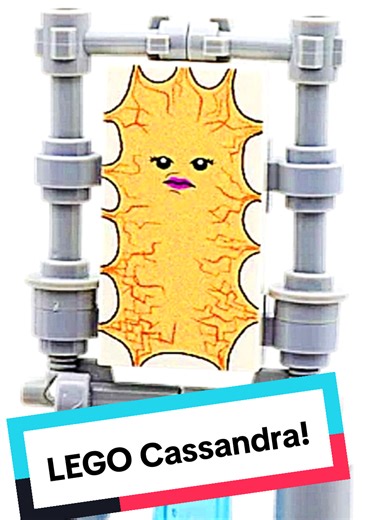 Minifigure LEGO de Cassandra de Doctor Who