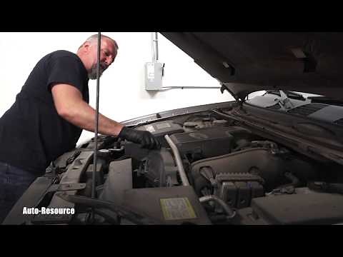 Chevrolet Trailblazer engine oil and filter change