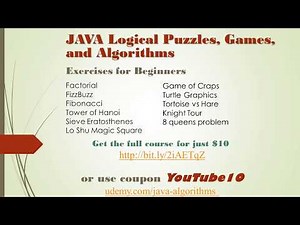 Java Logical Puzzles, Games, and Algorithms: Tortoise vs Hare Part 6