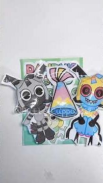 Dandy’s world blind bag🪅 #dandysworld #blindbag #toyunboxing #roblox #shorts #paper #papercraft
