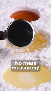 1.1M views · 761 reactions | Make holiday baking a breeze with this no mess measuring hack! | Blossom | Facebook