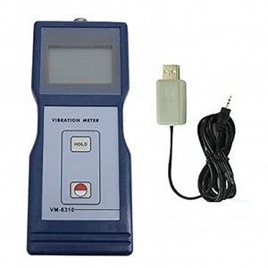 Vibration Tester Meter Digital Vibration Testing Equipment Vibrometer with USB Data Cable Software