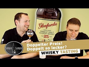 Doppelt so teuer, doppelt so gut? - Glenfarclas 25 Jahre - Whisky Tasting - Simple Sample