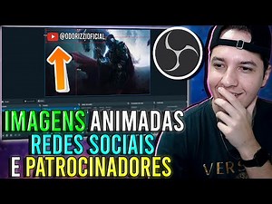 How to put an animated logo on a live stream - Obs Studio 2023