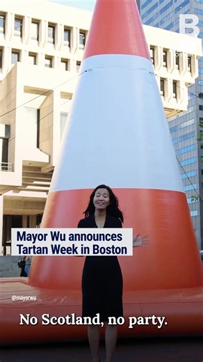 Mayor Michelle Wu is inviting the Tartan Army back to Boston for Tartan Week this spring. #nbc10boston #tartanarmy #scotland #boston #news