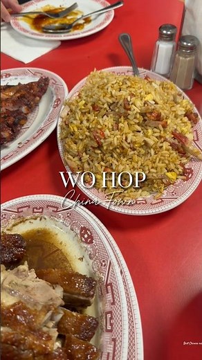 Best Chinese Restaurant in NYC 🥡🥢 Wo Hop #bestchinesefood #chinatown #nyc #food #travel