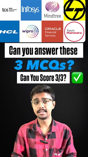 Engineering Marathi | Anurag Meshram on Instagram: "🧠 Java Basics Check 🔥 Can You Score 3/3? 1️⃣ Keyword for constant in Java? ✅ final (not const 👀) 2️⃣ Who originally developed Java? ✅ Sun Microsystems ☀️ 3️⃣ Java bytecode file extension? ✅ .class 📄➡️☕ 😈 Simple questions… but many still mess up #2 💬 Comment your score: 0/3 | 1/3 | 2/3 | 3/3 👥 Tag a friend who says const works in Java 😅 ❤️ Save this for quick revision ➡️ Follow for daily Java MCQs & placement prep #JavaMCQs #JavaBasics #