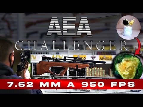 RIFLE PCP - AEA CHALLENGER 7,62 MM .30 - POTENCIA EXTREMA 135 JL - DESCUBRÍ SU PODER!