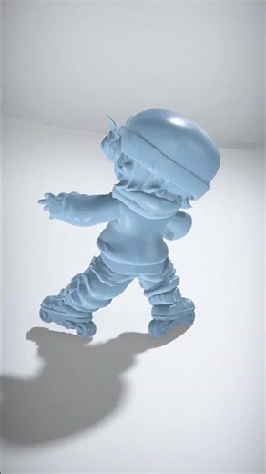 Stylish Streetwear Character with Cap and Sneakers - AI Rigged 3D Character