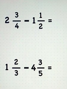 29K views · 523 reactions | Subtracting Mixed Fractions Easy! | Math Tricks Tutorial | Facebook