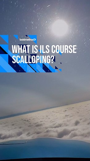 5.7K views · 107 reactions | ILS course scalloping happens when the localizer or glideslope signal bounces or is reflected off a vehicle, aircraft, or terrain. #aviation #instrumentpilot #ifr #learntofly #ils | Boldmethod | Facebook