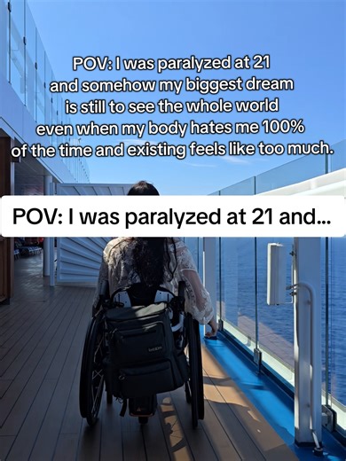 gotta love a chronically ill body and a mind that won't let me slow down. #travel #chronicillness #disabled #wheelchair #wheelie