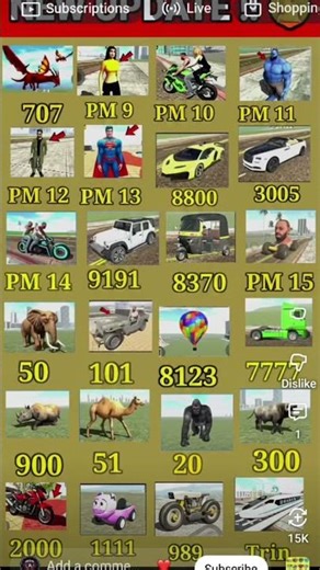 Indian Bikes Driving 3D || ALL NEW CHEATS CODES #shorts #short