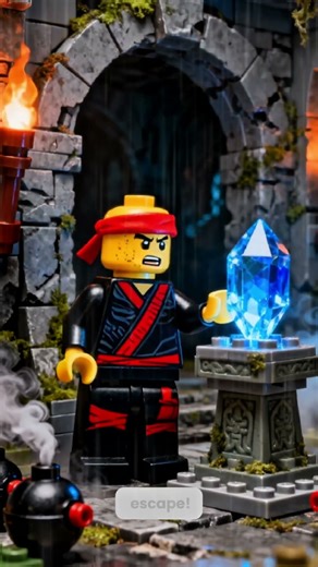 LEGO Ninja Escape: 10-Second Epic Run #lego #legovideo #legoshorts