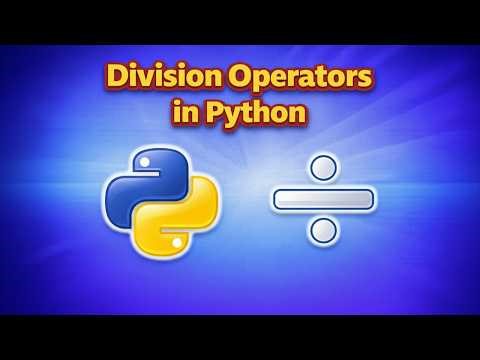 Division Operators in Python | Python Programming #11