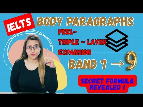 Body Paragraph Structure for IELTS (Band 7 → Band 9 Secret Formula)
