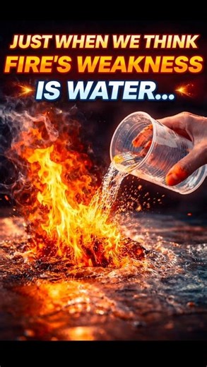 Just When We Always Think Fire's Weakness Is Water... Think Again!
