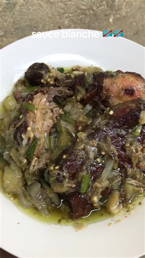 Sauce blanche congolaise : recette simple à l'aubergine