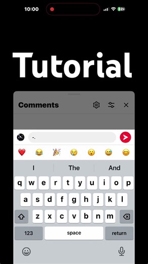 Tutorial how to add a line across your comment