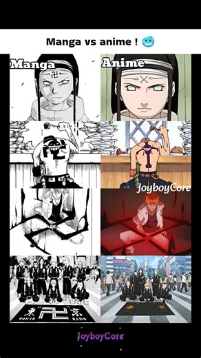 Manga vs Anime ! 🥶 #onepiece #naruto #bleach #anime #memes