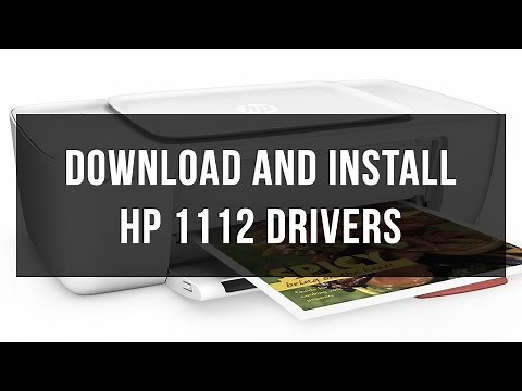 How to download and install HP 1112 driver