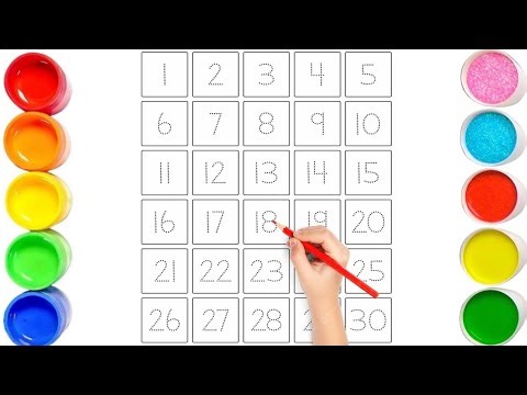 Learn Numbers 1 to 30 | Counting Song for Kids | Preschool & Kindergarten Learning Video