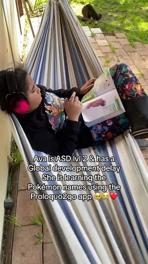 Learning Pokemon Names with Proloquo2go App