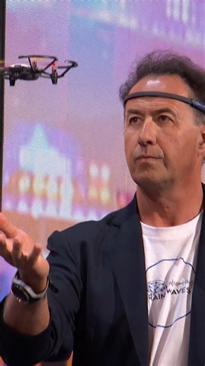 645K views · 6.8K reactions | He Controls a Drone With His Mind! #AGT #drones #mindcontrol "Emotional Brainwaves" Blows The Judges' Minds on America's Got Talent! | Got Talent Global | Facebook
